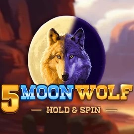 5 Moon Wolf logo – Slots by Apparat Gaming at Bingo Voyage
