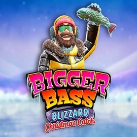 Slots logo of Bigger Bass Blizzard Christmas Catch from Pragmatic Play at Bingo Voyage