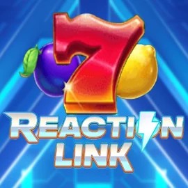 Reaction Link slot logo by Playtech at Bingo Voyage